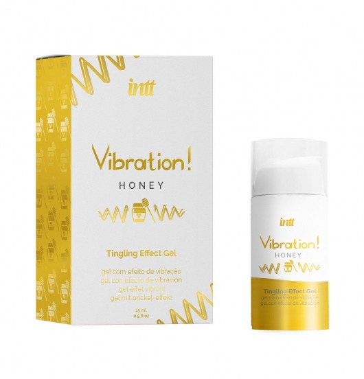 Жидкий вибратор Vibration Honey - 15 мл. - INTT - купить с доставкой в Сургуте
