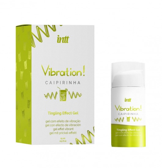 Жидкий вибратор Vibration Caipirinha - 15 мл. - INTT - купить с доставкой в Сургуте