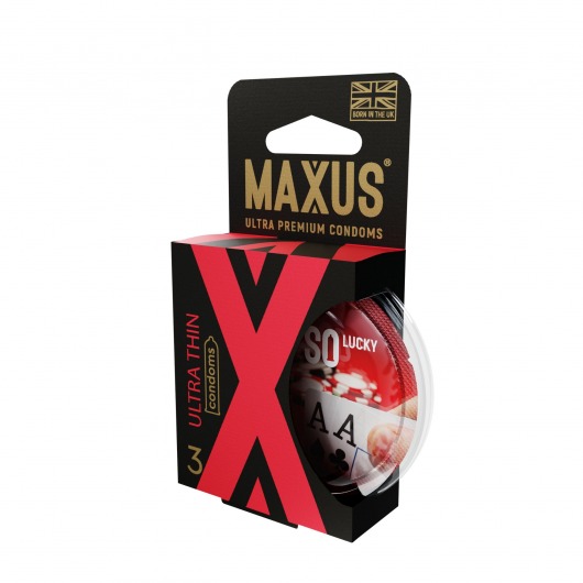 Ультратонкие презервативы MAXUS AIR Ultra Thin - 3 шт. - Maxus - купить с доставкой в Сургуте