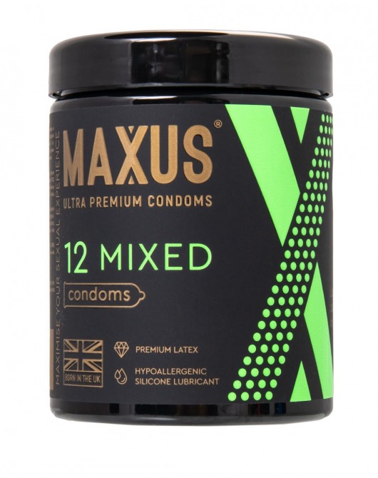 Презервативы MAXUS Mixed - 12 шт. - Maxus - купить с доставкой в Сургуте