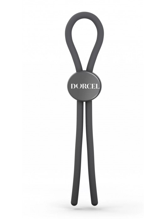 Серое эрекционное лассо на пенис Mr Dorcel - Dorcel - в Сургуте купить с доставкой