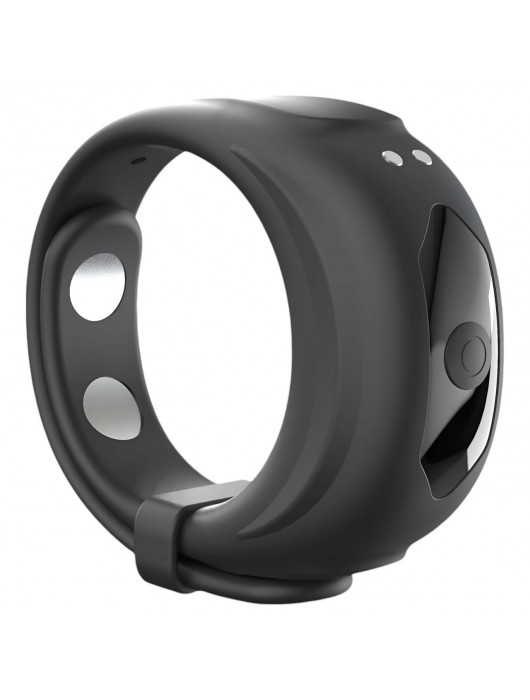 Черное эрекционное виброкольцо Fit Vibe Ring - Dorcel - в Сургуте купить с доставкой