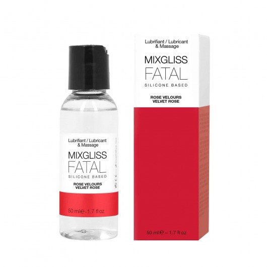 Силиконовый флюид с ароматом розы Mixgliss Fatal Velvet Rose - 50 мл. - Mixgliss - купить с доставкой в Сургуте