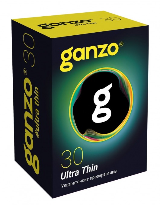 Супертонкие презервативы Ganzo Ultra thin - 30 шт. - Ganzo - купить с доставкой в Сургуте