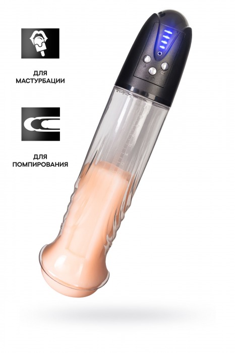 Автоматическая помпа для пениса Thorin - Sexus - в Сургуте купить с доставкой