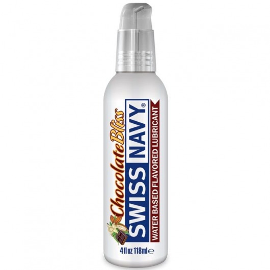 Лубрикант с ароматом шоколада Swiss Navy Chocolate Bliss Lube - 118 мл. - Swiss navy - купить с доставкой в Сургуте
