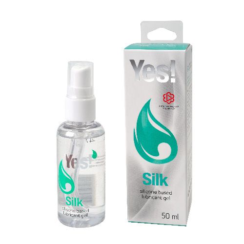 Силиконовая гипоаллергенная вагинальная смазка Yes Silk - 50 мл. - Sitabella - купить с доставкой в Сургуте