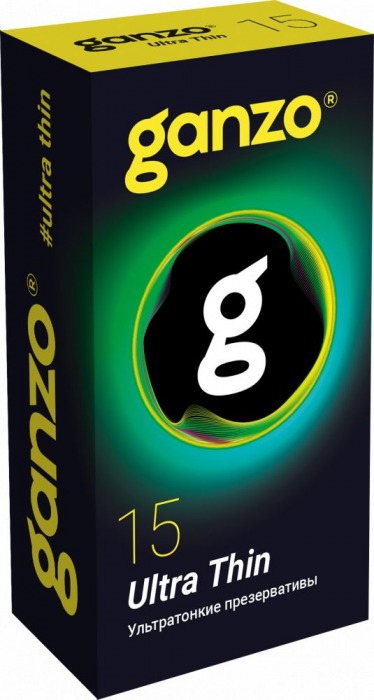 Прозрачные ультратонкие презервативы Ganzo Ultra thin - 15 шт. - Ganzo - купить с доставкой в Сургуте