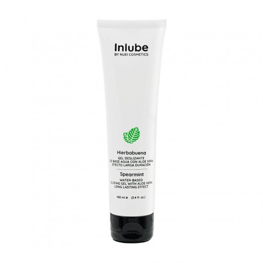 Водный лубрикант Nuei Inlube с алоэ вера и ароматом мяты - 100 мл. - Nuei cosmetics - купить с доставкой в Сургуте