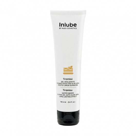 Водный лубрикант Nuei Inlube с алоэ вера и ароматом тирамису - 100 мл. - Nuei cosmetics - купить с доставкой в Сургуте