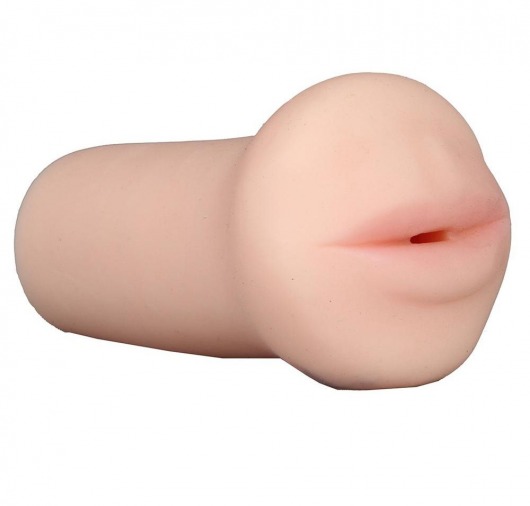 Нежный мастурбатор-ротик REALSTUFF 5INCH MASTURBATOR BJ - Dream Toys - в Сургуте купить с доставкой