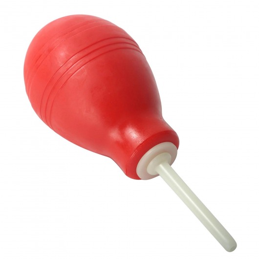 Анальный душ Enema Bulb Red - XR Brands - купить с доставкой в Сургуте
