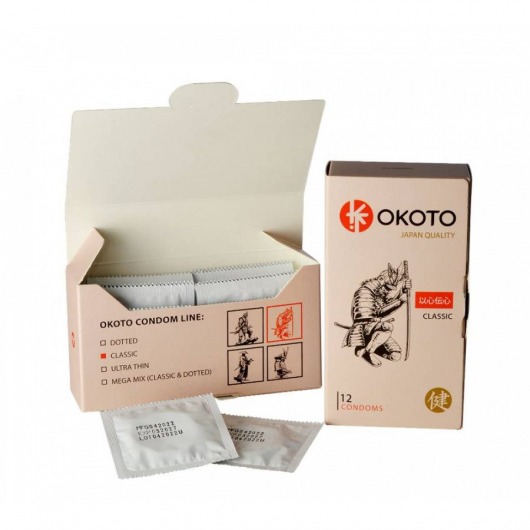 Презервативы OKOTO Classic - 12 шт. - Sitabella - купить с доставкой в Сургуте