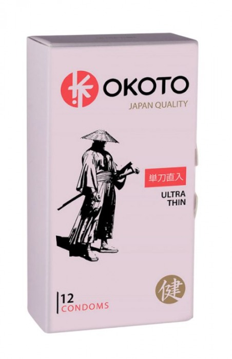 Тонкие презервативы OKOTO Ultra Thin - 12 шт. - Sitabella - купить с доставкой в Сургуте