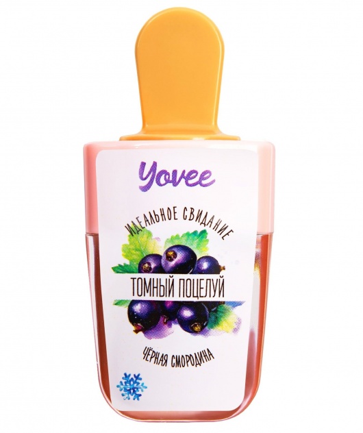 Охлаждающий бальзам для губ «Томный поцелуй» с ароматом черной смородины - 5 мл. - ToyFa - купить с доставкой в Сургуте