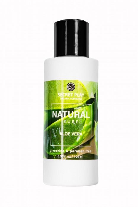 Органический гель Natural Lube - 100 мл. - Secret Play - купить с доставкой в Сургуте