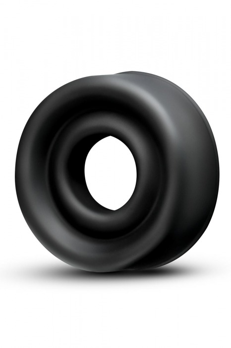 Черный уплотнитель на вакуумную помпу Silicone Pump Sleeve Medium - Blush Novelties - в Сургуте купить с доставкой