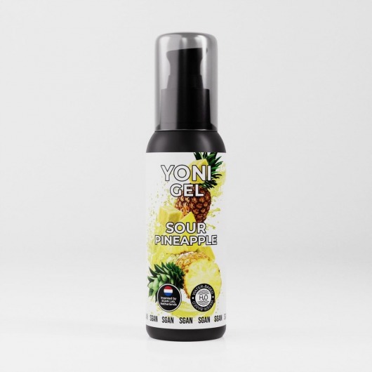 Лубрикант для орального секса SGAN со вкусом кислого ананаса - 100 мл. - SGAN - купить с доставкой в Сургуте