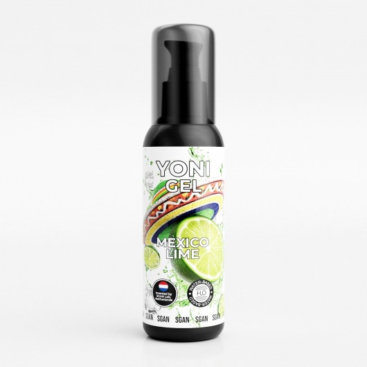 Лубрикант для орального секса SGAN со вкусом мексиканского лайма - 100 мл. - SGAN - купить с доставкой в Сургуте