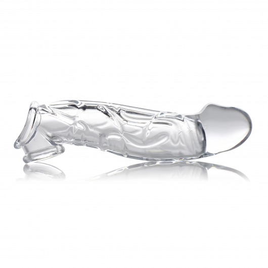 Прозрачная насадка для увеличения члена 2 Inch Clear Extender Sleeve - XR Brands - в Сургуте купить с доставкой