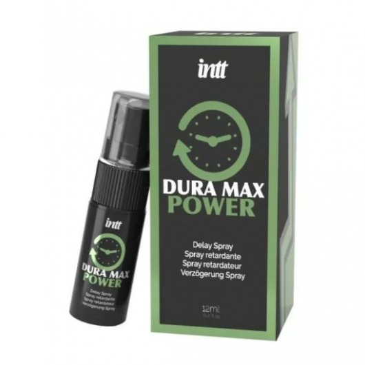 Пролонгирующий спрей Dura Max - 12 мл. - INTT - купить с доставкой в Сургуте