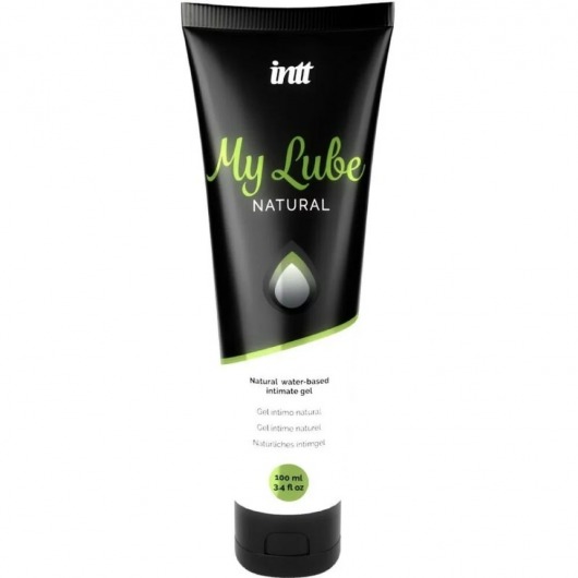 Увлажняющий гель-лубрикант на водной основе  для тела My Lube Natural - 100 мл. - INTT - купить с доставкой в Сургуте