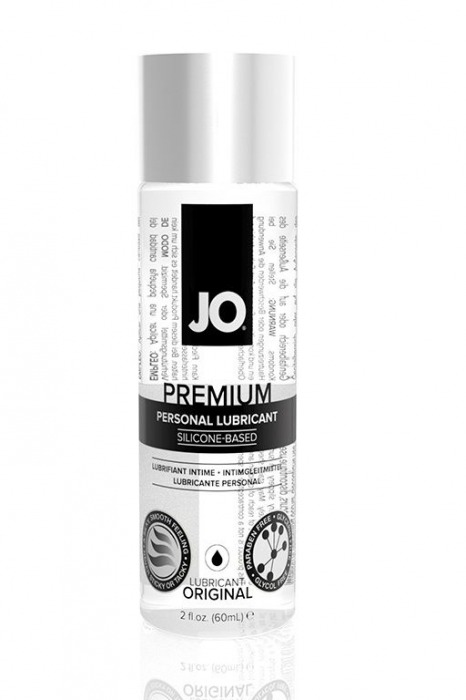 Нейтральный лубрикант на силиконовой основе JO Personal Premium Lubricant - 60 мл. - System JO - купить с доставкой в Сургуте
