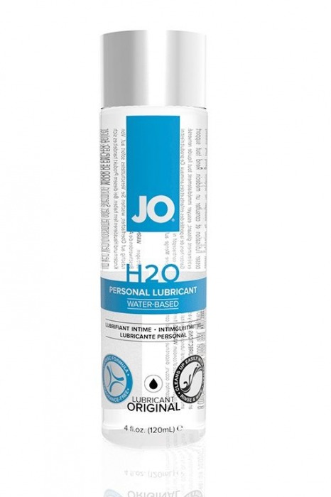 Нейтральный лубрикант на водной основе JO Personal Lubricant H2O - 120 мл. - System JO - купить с доставкой в Сургуте