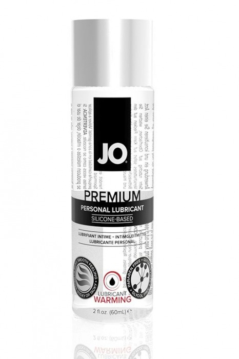Возбуждающий лубрикант на силиконовой основе JO Personal Premium Lubricant  Warming - 60 мл. - System JO - купить с доставкой в Сургуте
