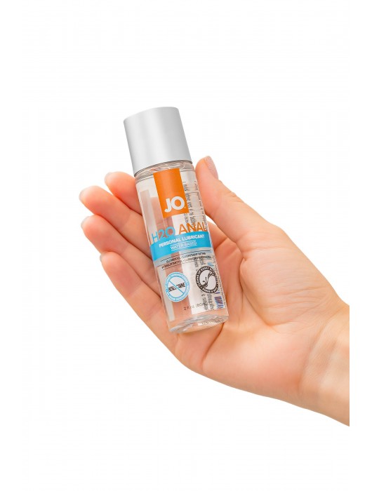 Анальный лубрикант на водной основе JO Anal H2O - 60 мл. - System JO - купить с доставкой в Сургуте