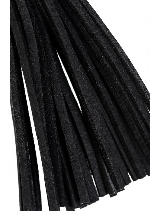 Зажимы на соски «Прищепки» с черными кисточками из замши - Pecado - купить с доставкой в Сургуте