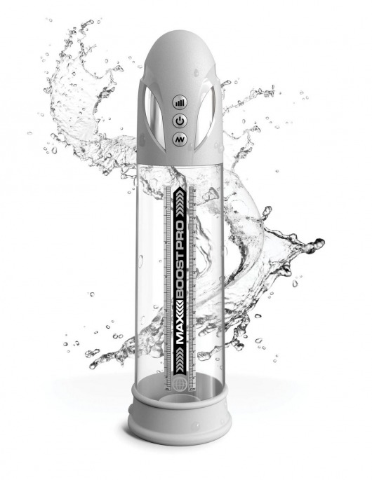 Белая вакуумная автоматическая помпа Max Boost Pro Flow - Pipedream - в Сургуте купить с доставкой