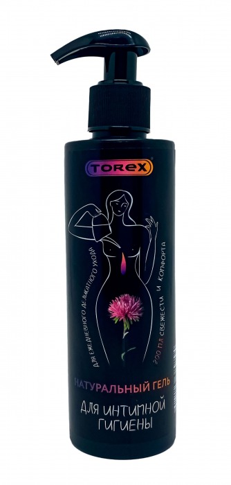 Натуральный гель для интимной гигиены Torex - 200 мл. - Torex - купить с доставкой в Сургуте