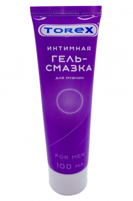 Гель-смазка на водной основе For Men - 100 мл. - Torex - купить с доставкой в Сургуте