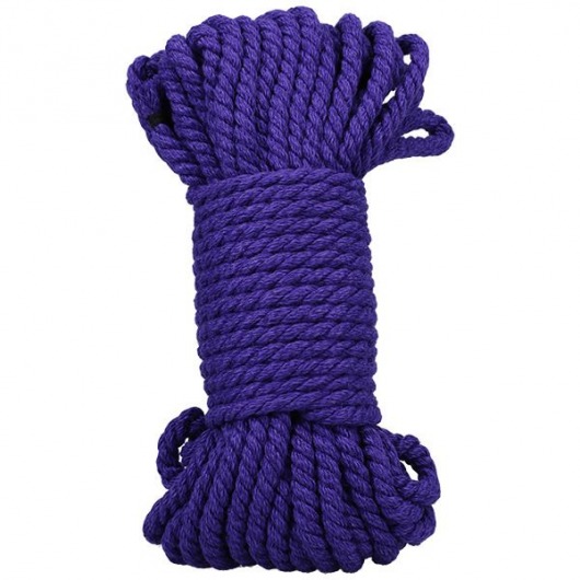 Фиолетовая верёвка для связывания и фиксации Bind Tie - 15,24 м. - Doc Johnson - купить с доставкой в Сургуте