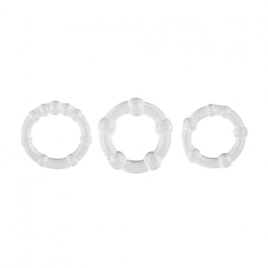 Набор из 3 эрекционных колец Erection Rings Set - Selopa - в Сургуте купить с доставкой