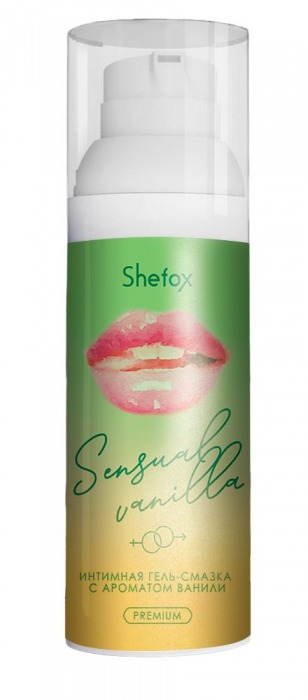 Интимная гель-смазка Shefox Premium «Чувственная ваниль» - 50 мл. - Shefox - купить с доставкой в Сургуте
