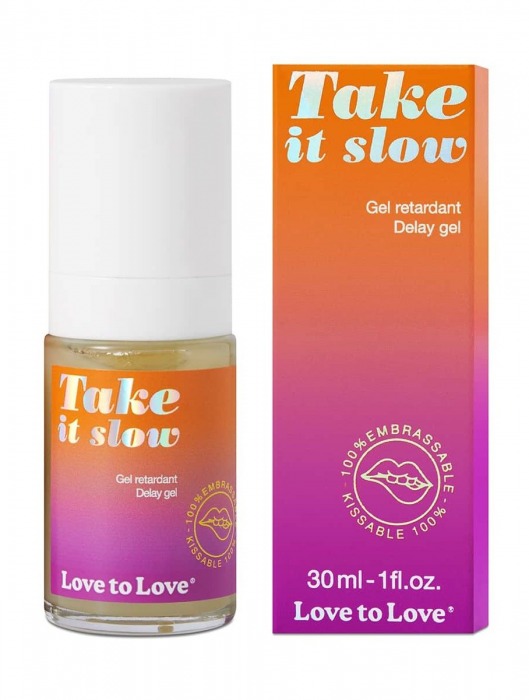 Пролонгирующий гель для мужчин Take It Slow - 30 мл. - Love to Love - купить с доставкой в Сургуте