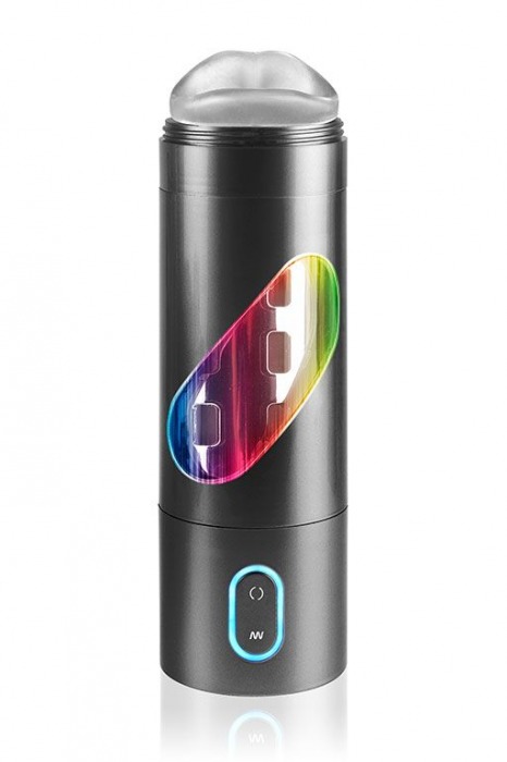 Перезаряжаемый мастурбатор-ротик Extreme Toyz Rechargeable Roto-Bator Mouth - Pipedream - в Сургуте купить с доставкой