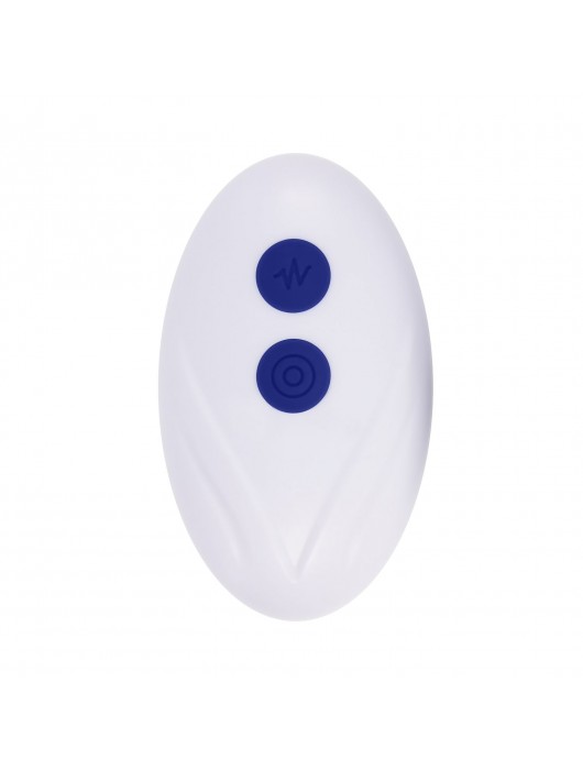 Синее эрекционное виброкольцо с клиторальной подушечкой и пультом ДУ Adjustable Fun Ring - Zero Tolerance - в Сургуте купить с доставкой