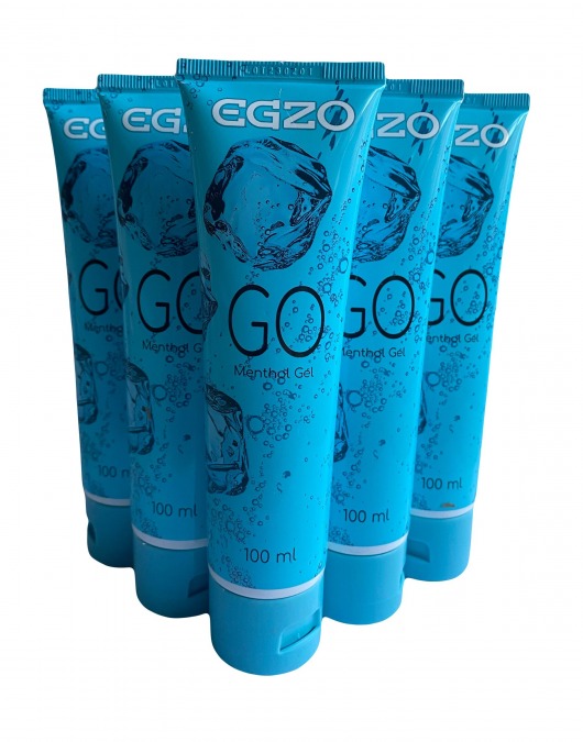 Набор из 5 пролонгирующих лубрикантов на водной основе Egzo Go (по 100 мл.) - EGZO - купить с доставкой в Сургуте