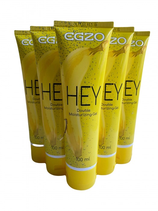 Набор из 5 анальных лубрикантов на водной основе Egzo Hey (по 100 мл.) - EGZO - купить с доставкой в Сургуте