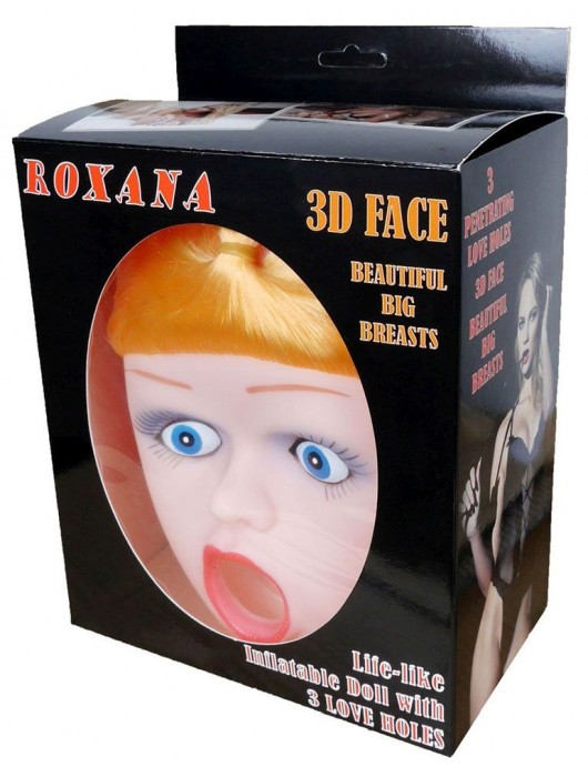 Надувная секс-кукла Roxana 3D - Boys of Toys - в Сургуте купить с доставкой