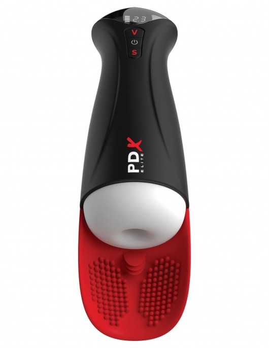 Мастурбатор в колбе с вибрацией Fuck-O-Matic Pro XL - Pipedream - в Сургуте купить с доставкой
