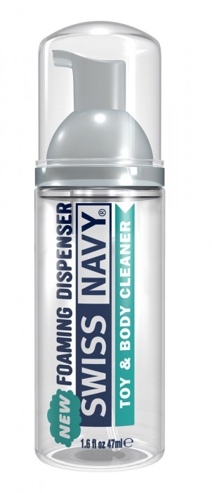 Очищающая пенка для игрушек и тела Toy   Body Cleaner Foamer - 47 мл. - Swiss navy - купить с доставкой в Сургуте