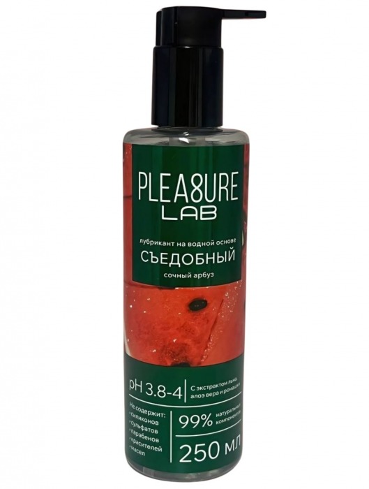 Лубрикант на водной основе Pleasure Lab с ароматом арбуза - 250 мл. - Pleasure Lab - купить с доставкой в Сургуте