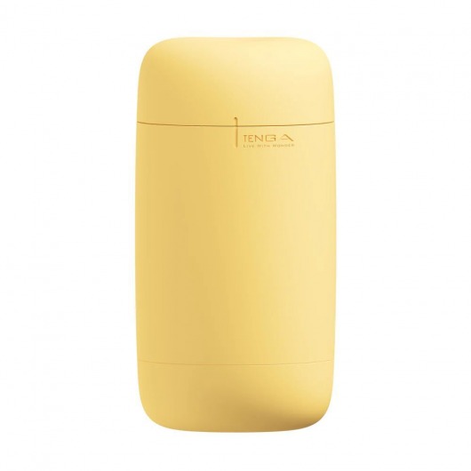 Желтый мастурбатор Tenga Puffy - Tenga - в Сургуте купить с доставкой
