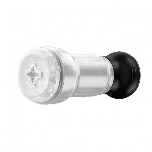 Набор PowerBlow   Feel Pocket Stroker Crystal: мастурбатор и интерактивная насадка - Kiiroo - в Сургуте купить с доставкой