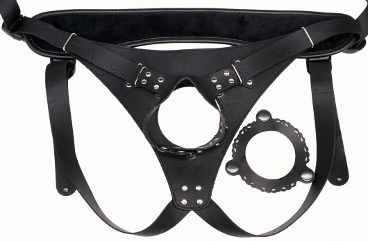 Пояс Hard Brutal для больших насадок - LOVETOY (А-Полимер) - купить с доставкой в Сургуте