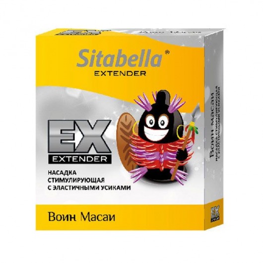 Стимулирующая насадка Sitabella Extender  Воин Масаи - Sitabella - купить с доставкой в Сургуте